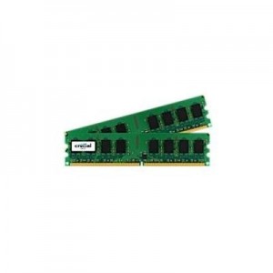 Crucial RAM-geheugen: 2GB DDR2 UDIMM - Groen