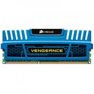 Corsair RAM-geheugen: Vengeance - 4GB(2x 2GB), DDR3, 1333MHz, 240 pin, 9-9-9-24, 1.5V