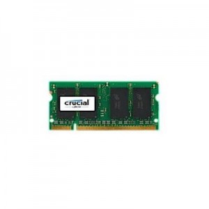Crucial RAM-geheugen: 1GB DDR SODIMM - Groen