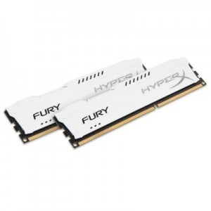 HyperX RAM-geheugen: HyperX FURY White 16GB 1600MHz DDR3 - Wit