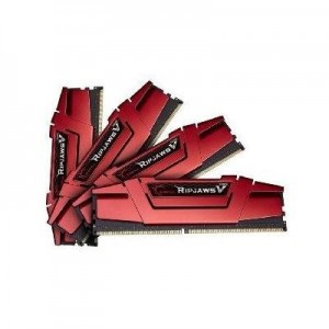 G.Skill RAM-geheugen: 32GB (8GBx4) DDR4 Kit - Rood