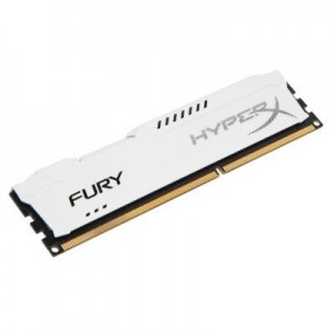 HyperX RAM-geheugen: HyperX FURY White 8GB 1600MHz DDR3 - Wit
