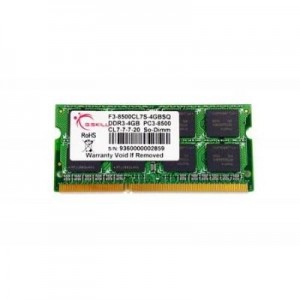 G.Skill RAM-geheugen: 4GB DDR3 204-pin SO-DIMM