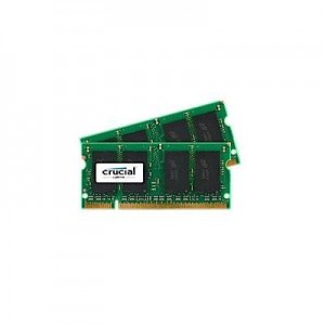 Crucial RAM-geheugen: 4GB DDR2 SODIMM - Groen