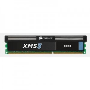 Corsair RAM-geheugen: 4GB DDR3, DIMM, 1600MHz, PC3-12800