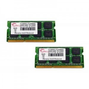 G.Skill RAM-geheugen: 8GB DDR3-1066 SQ