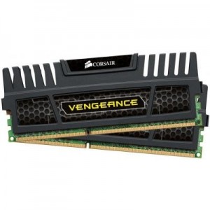 Corsair RAM-geheugen: 2x 2GB, DDR3, 240-pin, DIMM, 1.5V