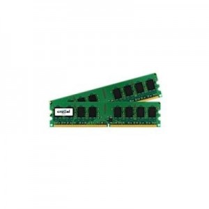 Crucial RAM-geheugen: 4GB DDR2 UDIMM - Groen