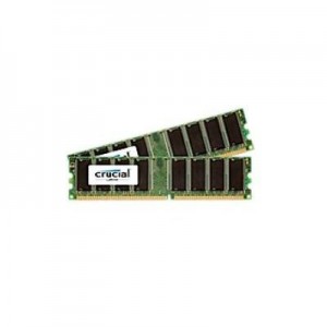 Crucial RAM-geheugen: 2 GB DDR UDIMM - Groen