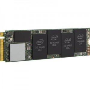 Intel SSD: SSD 660p Series - Zwart, Groen