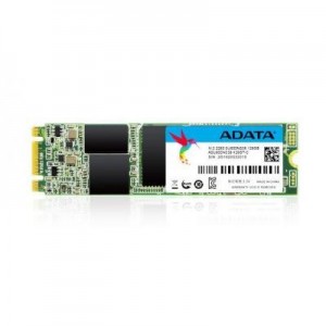 ADATA SSD: 128 GB, M.2 2280, 3D TLC, 22 x 80 x 3.5 mm, 8g, SATA 6Gb/s, 0 - 70°C, 1500G/0.5ms, 2000000 h - Zwart, Groen