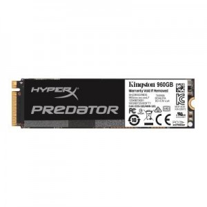 HyperX SSD: Predator Predator PCIe SSD 960GB + HHHL Adapter - Zwart