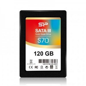 Silicon Power SSD: S70 - Goud