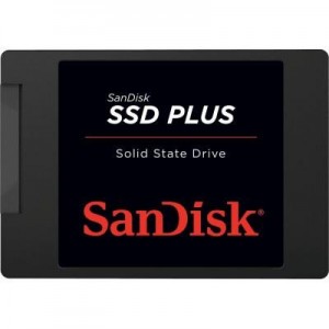 Sandisk SSD: Plus - Zwart