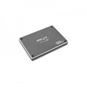 PNY SSD: Prevail 120GB 2.12.7 cm (5") SATA 6Gb/s SSD - Grijs