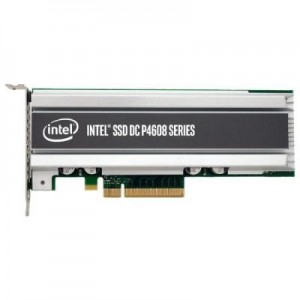 Intel SSD: SSD DC P4608 Series, 6.4TB - Zwart, Zilver