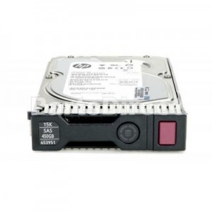 Hewlett Packard Enterprise interne harde schijf: 450GB hot-plug dual-port SAS hard disk drive - 15,000 RPM, 6Gb/sec .....