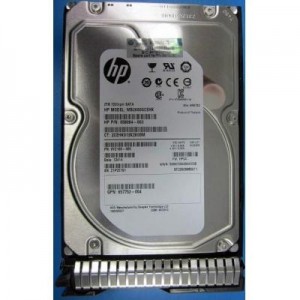 Hewlett Packard Enterprise interne harde schijf: 2TB hot-plug SATA HDD (Sparepart)