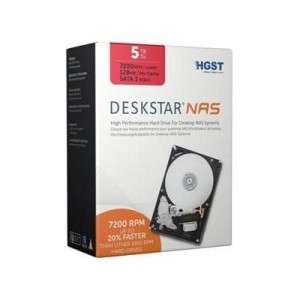 HGST interne harde schijf: NAS v2 5TB 4 Pack