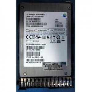 HP SSD: 100GB Solid State Drive (SSD) - SATA interface, 3Gb/sec transfer rate, 2.5-inch small form factor (SFF), .....