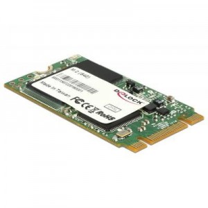 DeLOCK SSD: M.2 NGFF SATA 6 Gb/s SSD, 64 GB (S42), Micron MLC, -40 - 85°C