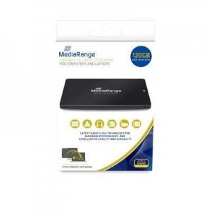 MediaRange SSD: SATA 6 Gb/s, 120GB, 500 MB/s, 350 MB/s
