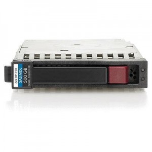 HP interne harde schijf: 500GB 6G SAS 7.2K rpm SFF (2.5-inch) Dual Port Midline 1yr Warranty Hard Drive (Refurbished ZG)