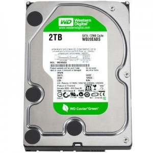Acer interne harde schijf: HDD WD 3.5" 5400rpm 2000GB WD20EARS-22MVWB0 (GP667-3D) SATA II LF F/W:51.0AB51