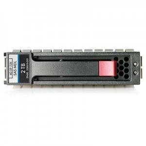 HP interne harde schijf: 2TB 6G SAS 7.2K rpm LFF (3.5-inch) Dual Port Midline 1yr Warranty Hard Drive (Refurbished ZG)