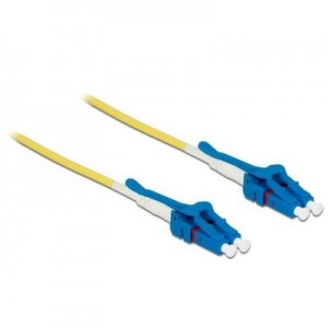 DeLOCK fiber optic kabel: LC/LC Singlemode OS2 Uniboot 3 m