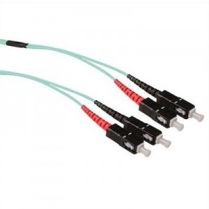 Advanced Cable Technology fiber optic kabel: 40 metre Multimode 50/125 OM3 duplex ruggedized fiber cable with SC .....