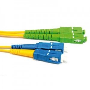 Advanced Cable Technology fiber optic kabel: 50 metre LSZH Singlemode 9/125 OS2 fiber patch cable duplex with SC/APC .....
