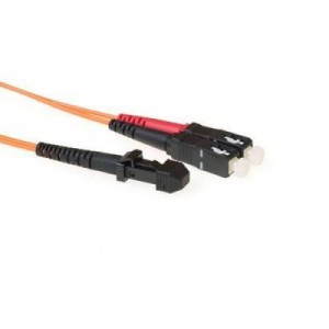 Advanced Cable Technology fiber optic kabel: 2 metre LSZH Singlemode 9/125 OS2 fiber patch cable duplex with SC/APC .....