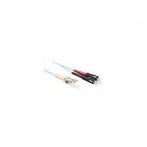 Advanced Cable Technology fiber optic kabel: LC-SC 50/125µm OM3 Duplex fiber optic patchkabel