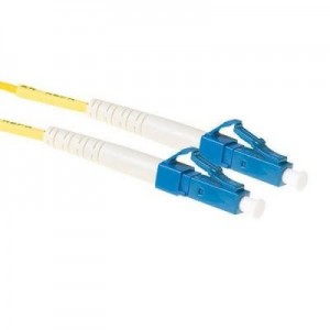 Advanced Cable Technology fiber optic kabel: 0.5 metre LSZH Singlemode 9/125 OS2 fiber patch cable simplex with LC .....