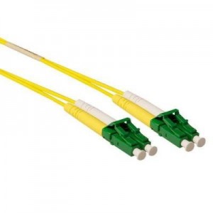 Advanced Cable Technology fiber optic kabel: 2 metre LSZH Singlemode 9/125 OS2 fiber patch cable duplex with LC/APC8 .....
