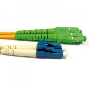 Advanced Cable Technology fiber optic kabel: 20 metre LSZH Singlemode 9/125 OS2 fiber patch cable duplex with SC/APC .....