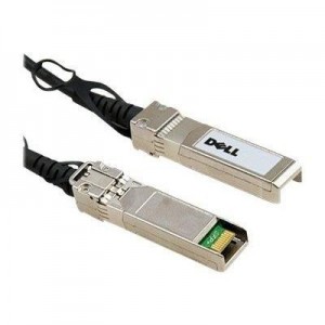 DELL fiber optic kabel: Netwerkkabel SFP+-naar-SFP+ 10GbE koperen Twinax Direct Attach-kabel - 1 meter