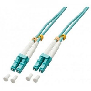 Lindy fiber optic kabel: 100m OM3 LC Duplex