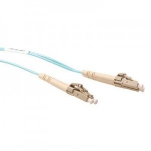 Advanced Cable Technology fiber optic kabel: 2,5 meter LSZH Multimode 50/125 OM3 glasvezel patchkabel duplex met LC .....