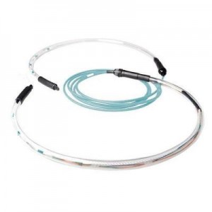 Advanced Cable Technology fiber optic kabel: 110 meter Multimode 50/125 OM3 indoor/outdoor kabel 4 voudig met LC .....
