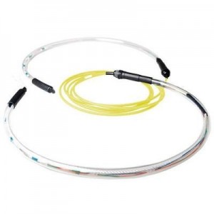 Advanced Cable Technology fiber optic kabel: 130 meter Singlemode 9/125 OS2 indoor/outdoor kabel 8 voudig met LC .....