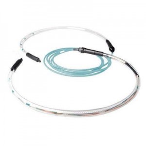 Advanced Cable Technology fiber optic kabel: 300 meter Multimode 50/125 OM3 indoor/outdoor kabel 4 voudig met LC .....