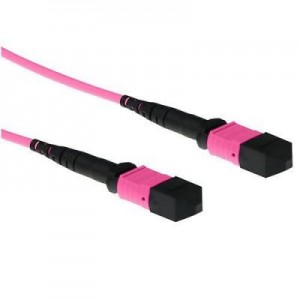 Advanced Cable Technology fiber optic kabel: 12 meter Multimode 50/125 OM4 glasvezel patchkabel polarity B met MTP .....
