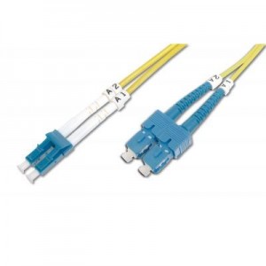 Digitus fiber optic kabel: LC/SC, 2 m