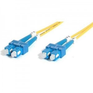 StarTech.com fiber optic kabel: 2m Singlemode Duplex Fiber Cable SC-SC