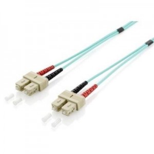 Equip fiber optic kabel: SC/SC Fiber Optic Patch Cord, OM3, 20m