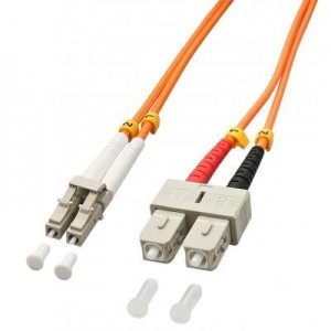 Lindy fiber optic kabel: 1.0m OM2 LC - SC Duplex