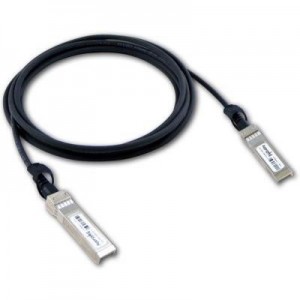 Hewlett Packard Enterprise fiber optic kabel: SFP+ Direct Attach 3M Cable  - Zwart