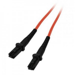 Microconnect fiber optic kabel: MTRJ-MTRJ, MM, 20m